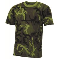 Kids T-Shirt, "Basic", M 95 CZ camo, 140-145 g/m²