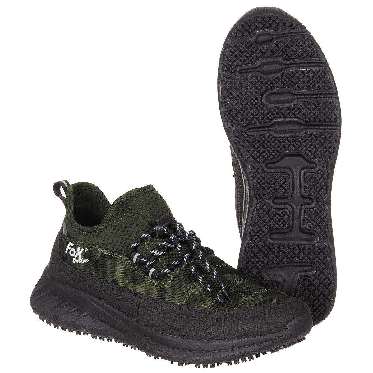 Chaussures dextérieur Sneakers motif camouflage