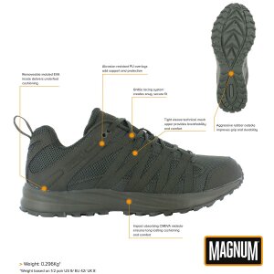 Chaussures outdoor olive MAGNUM Storm Trail Lite