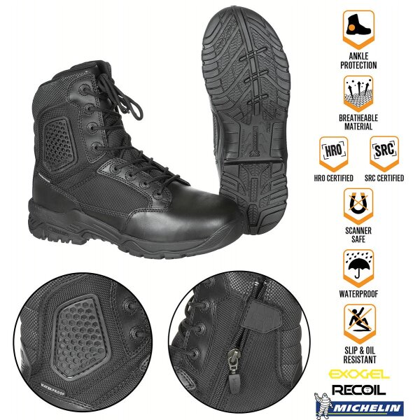 Combat Boots, "MAGNUM",  Strike Force 8.0, black