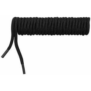 Shoelaces, black, ca. 180 cm