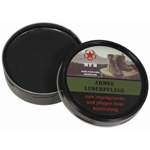 Shoe Polish, &quot;Army&quot;, black, 150 ml can