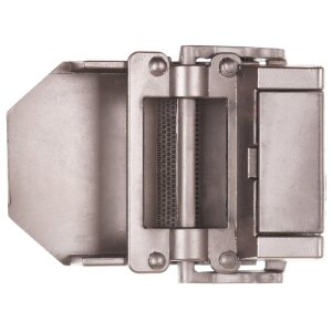 USMC Buckle for Web Belt, silver, metal, ca. 4 cm