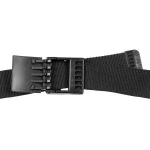 US Web Belt, "Stealth", black, ca. 4 cm