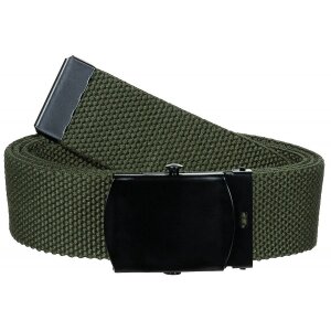 Web Belt, OD green, ca. 3 cm