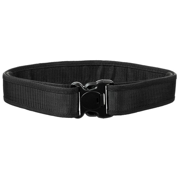 Nylon Belt, "Security", black, ca. 5,5 cm