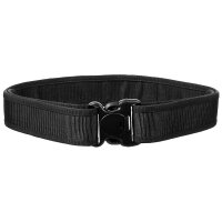 Nylon Belt, "Security", black, ca. 5,5 cm, oversize