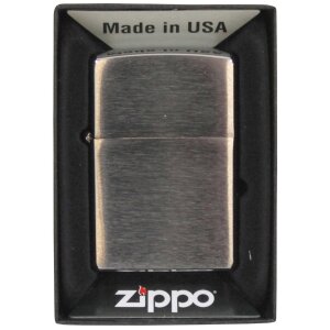 Windproof Lighter, "Zippo", chrome brushed,...