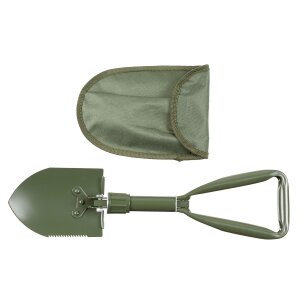 Mini Folding Shovel,  3-part, OD green