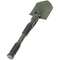 Mini Folding Shovel Set, 3 in 1, OD green