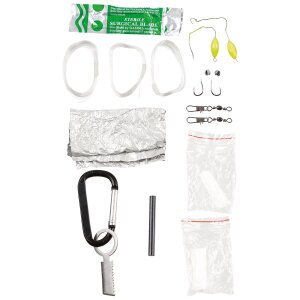 Survival Kit, "Parachute Cord", black