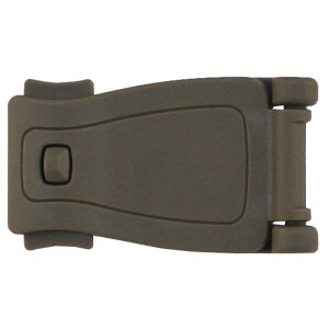 Adapter-Clip, Plastic, &quot;MOLLE&quot;, coyote tan