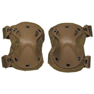 Knee Pads, "Defence", coyote tan