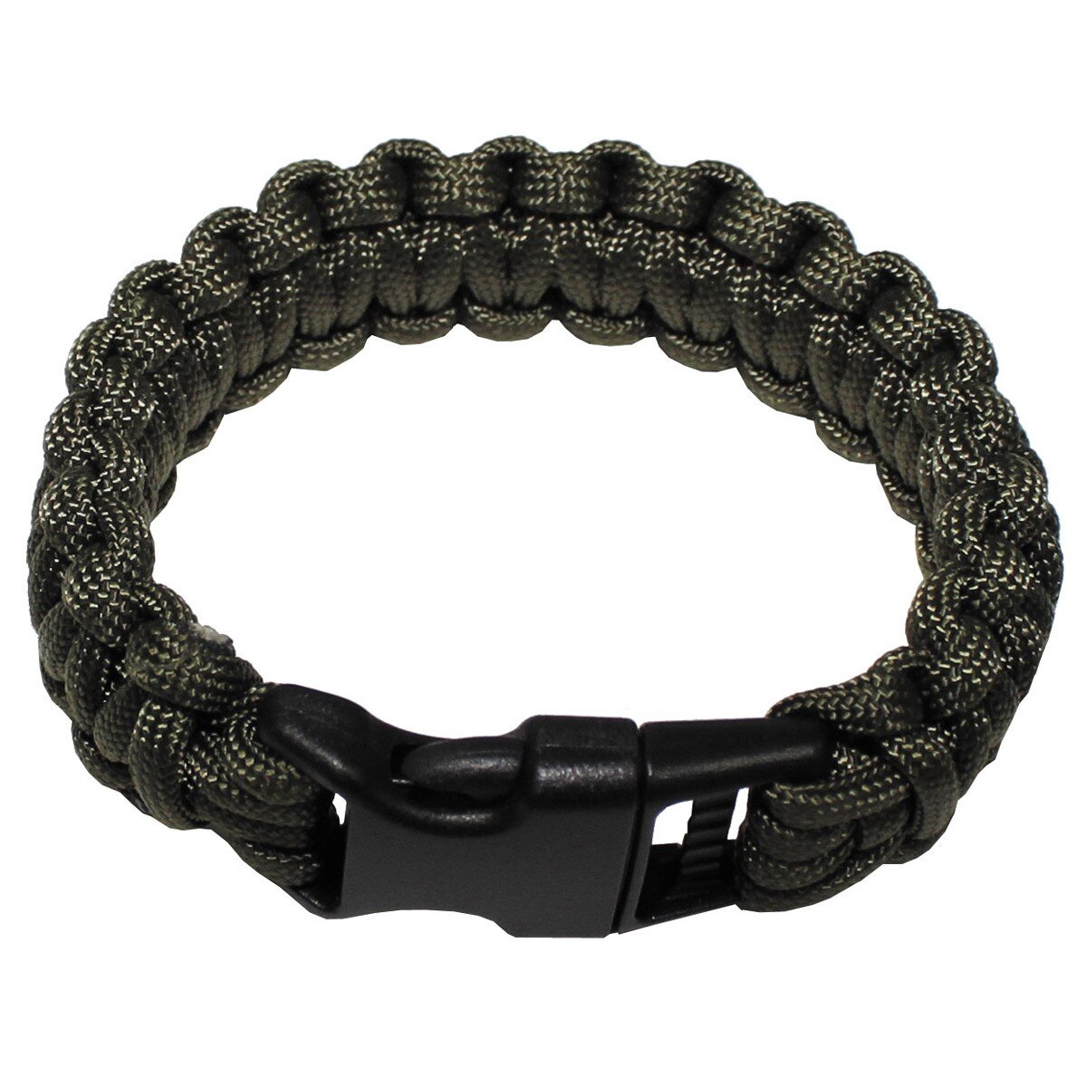 Armband, "Parachute Cord", oliv, Breite ca. 2,3 cm