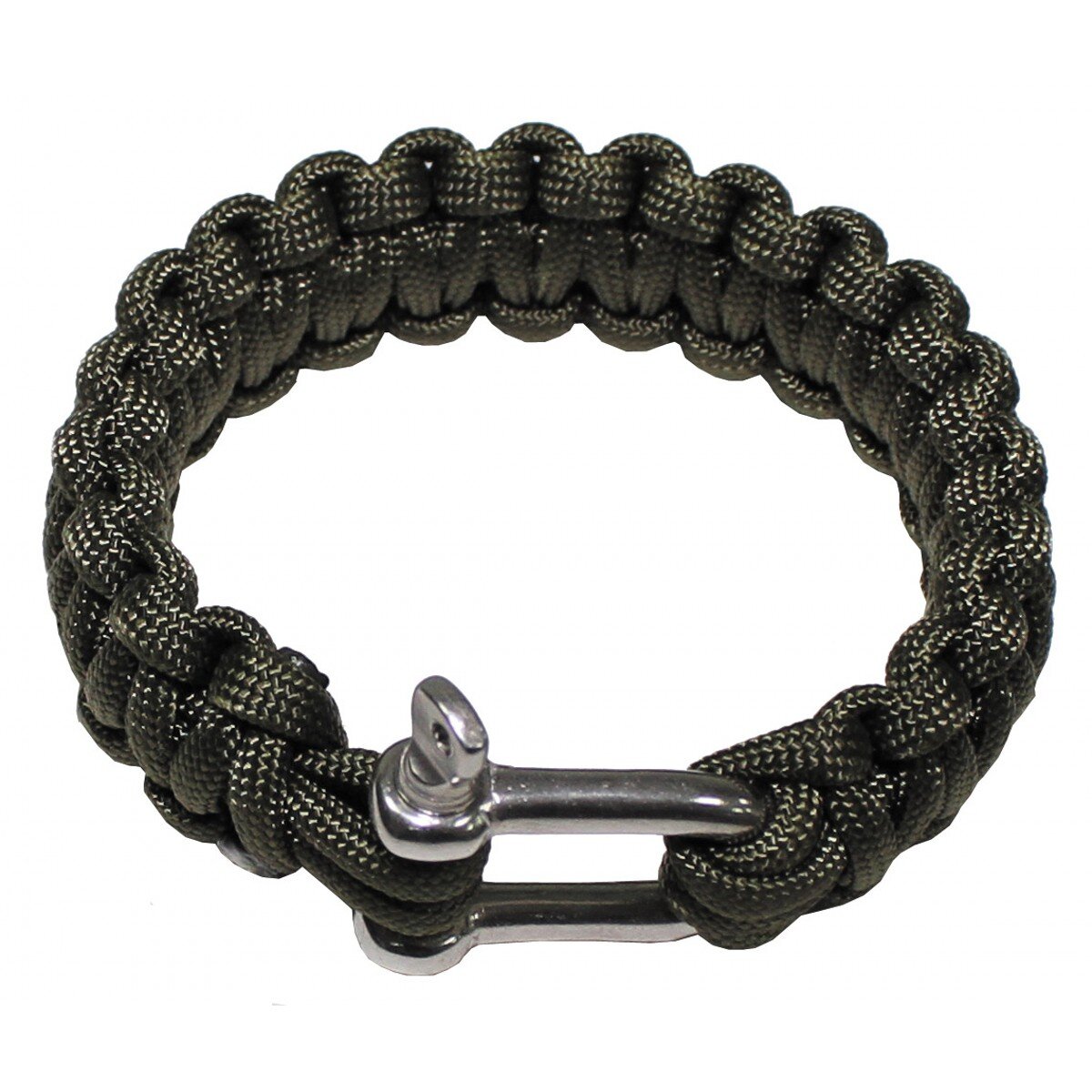 Bracelet, "Parachute Cord", OD green, width ca....