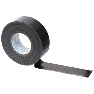 BW Fabric Tape, ca. 5 cm x 50 m, black