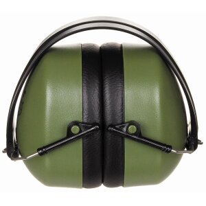 Ear Protection, foldable, universal, OD green