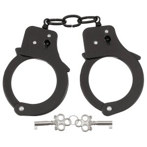 Handcuffs, 2 keys, black