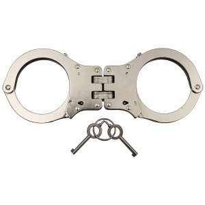 Handcuffs, with hinge, solid version, 2 keys