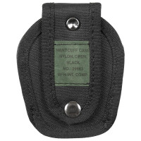 Handcuff Case, Nylon, open, black