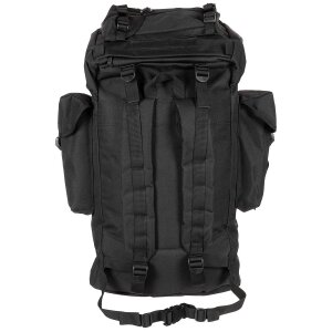 BW Combat Backpack, 65 l,  aluminium rod, black