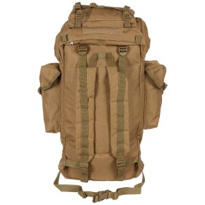 BW Combat Backpack, 65 l,  aluminium rod, coyote tan