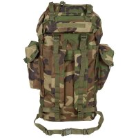 BW Combat Backpack, 65 l,  aluminium rod, woodland