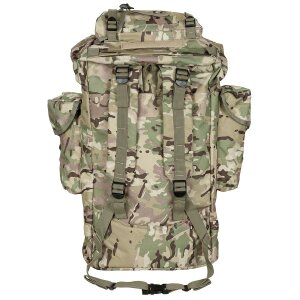 BW Combat Backpack, 65 l,  aluminium rod, op.-camo