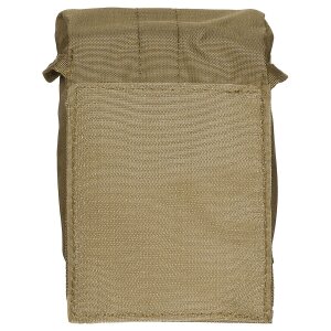 Utility Pouch, coyote tan, "Mission IV", hook-and-loop system