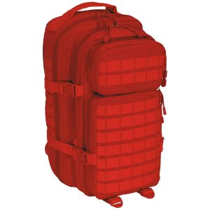 US Backpack, Assault I, "Basic", red