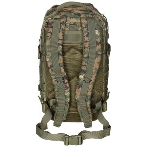 US Backpack, Assault I, digital woodland