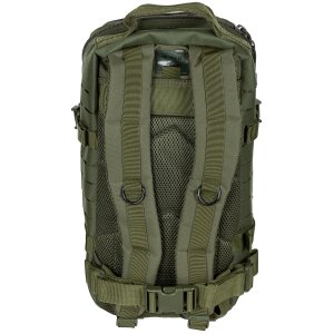 US Backpack, Assault I, "Laser", OD green