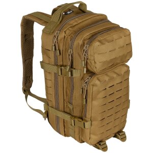 US Backpack, Assault I, "Laser", coyote tan