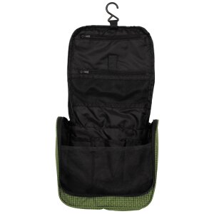 Washbag, OD green, Rip Stop, Nylon