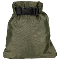 Pack sack, "Drybag", OD green, 1 l,