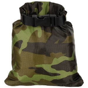 Pack sack, "Drybag", M 95 CZ camo, 1 l,