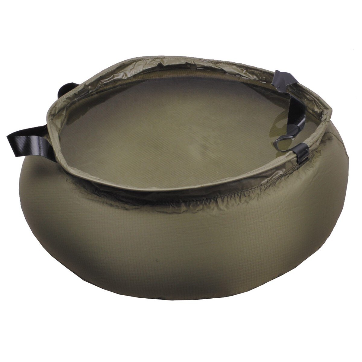 Folding Bowl, OD green, 10 l, with bag