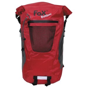 Backpack, &quot;Dry Pak 20&quot;, red, waterproof