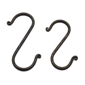 S-hook round forged 12,5 or 8 cm