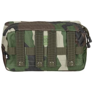 Utility Pouch, "MOLLE", large, woodland