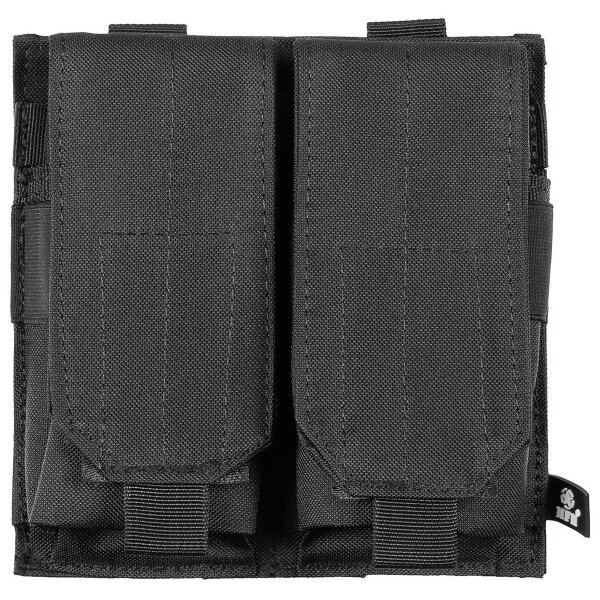 Ammo Pouch, double, "MOLLE", black