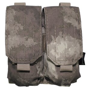 Ammo Pouch, double, "MOLLE", HDT-camo