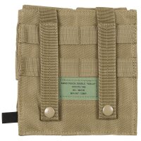 Ammo Pouch, double, "MOLLE", coyote tan