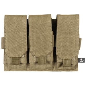 Ammo Pouch, triple, "MOLLE", coyote tan