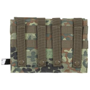 Ammo Pouch, triple, "MOLLE", BW camo