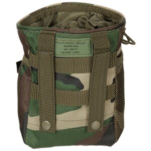 Dump Pouch, "MOLLE", woodland