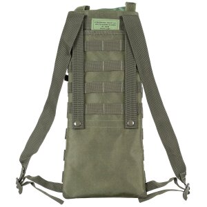 Hydration Pack, "MOLLE", 2,5 l, with TPU bladder, OD green