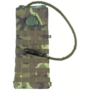 Hydration Pack, "MOLLE", 2,5 l, with TPU bladder, M 95 CZ camo