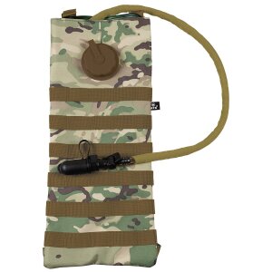 Hydration Pack, "MOLLE", 2,5 l, with TPU bladder, operation-camo