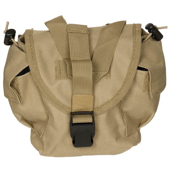 Drinking Bottle Pouch, "MOLLE", coyote tan